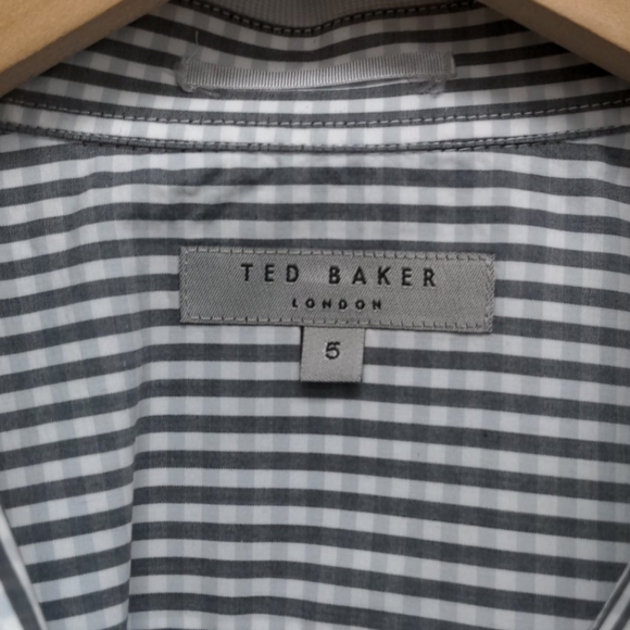 Ted Baker , light blue Men's shirt, size 5 - Picture 2 of 7